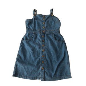 TAXI RETRO Y2K SUPER CUTE Denim Dress